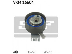 SKF VKM 16604 įtempiklio skriemulys, paskirstymo diržas 
 Techninės priežiūros dalys -> Papildomas remontas
74 30 638 277, 74 38 642 251, 74 38 670 484