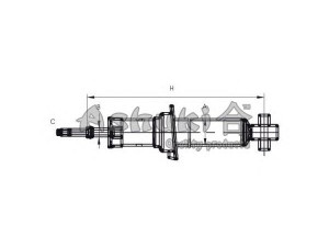ASHUKI N330-18I amortizatorius 
 Pakaba -> Amortizatorius
5610090JR9, 341120/KAYABA, 56110-50J01