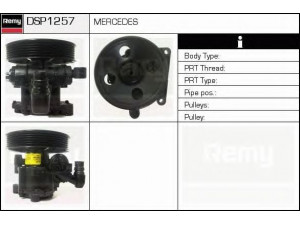 DELCO REMY DSP1257 hidraulinis siurblys, vairo sistema 
 Vairavimas -> Vairo pavara/siurblys