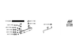 HJS VW_1152 išmetimo sistema 
 Išmetimo sistema -> Išmetimo sistema, visa