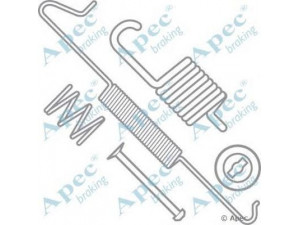 APEC braking KIT858 priedų komplektas, stabdžių trinkelės 
 Stabdžių sistema -> Būgninis stabdys -> Dalys/priedai