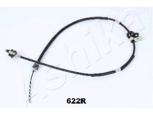 ASHIKA 131-06-622R trosas, stovėjimo stabdys 
 Stabdžių sistema -> Valdymo svirtys/trosai
4642087106, 4642087108