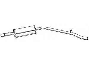 AKS DASIS SG12603 galinis duslintuvas