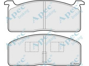 APEC braking PAD310 stabdžių trinkelių rinkinys, diskinis stabdys
0446526050, 0446535050, 0446535160