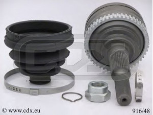 CDX 916/48 jungčių komplektas, kardaninis velenas 
 Ratų pavara -> Sujungimai/komplektas