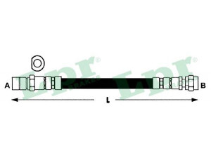 LPR 6T46185 stabdžių žarnelė 
 Stabdžių sistema -> Stabdžių žarnelės
562342, 562357, 582357, 90217551