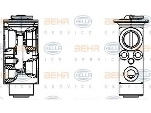 HELLA 8UW 351 336-151 išsiplėtimo vožtuvas, oro kondicionavimas 
 Oro kondicionavimas -> Vožtuvai
1 341 985 0, 2 044 385 0