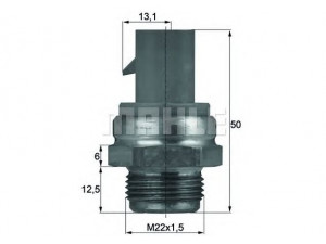 BEHR TSW 14D temperatūros jungiklis, radiatoriaus ventiliatorius 
 Aušinimo sistema -> Siuntimo blokas, aušinimo skysčio temperatūra
60808223, 1264-35, 50000969, 599 27 46