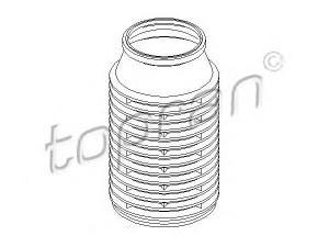 TOPRAN 200 431 apsauginis dangtelis/gofruotoji membrana, amortizatorius 
 Pakaba -> Amortizatorius
03 44 442, 3 44 442, 90125125