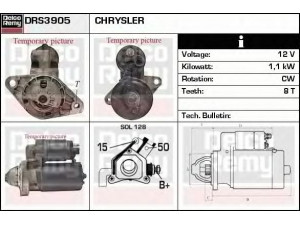 DELCO REMY DRS3905 starteris 
 Elektros įranga -> Starterio sistema -> Starteris
4793804