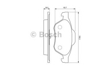 BOSCH 0 986 494 034 stabdžių trinkelių rinkinys, diskinis stabdys 
 Techninės priežiūros dalys -> Papildomas remontas
41 06 000 12R, 41 06 076 90R, 77 01 206 598