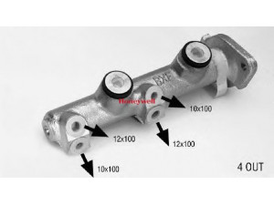 BENDIX 131821B pagrindinis cilindras, stabdžiai 
 Stabdžių sistema -> Pagrindinis stabdžių cilindras
7700787422, 7700787423, 7701203275