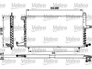 VALEO 816741 kondensatorius, oro kondicionierius 
 Oro kondicionavimas -> Kondensatorius
1L0820413