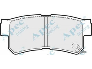 APEC braking PAD1245 stabdžių trinkelių rinkinys, diskinis stabdys 
 Techninės priežiūros dalys -> Papildomas remontas
3AA2058302, 3AA2058302, 3AA2058302