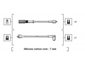 MAGNETI MARELLI 941318111119 uždegimo laido komplektas 
 Kibirkšties / kaitinamasis uždegimas -> Uždegimo laidai/jungtys