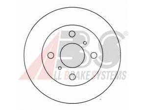 A.B.S. 15895 stabdžių diskas 
 Dviratė transporto priemonės -> Stabdžių sistema -> Stabdžių diskai / priedai
43512-12250, 43512-12290, 43512-12300