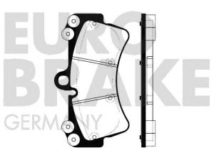 EUROBRAKE 5502224772 stabdžių trinkelių rinkinys, diskinis stabdys 
 Techninės priežiūros dalys -> Papildomas remontas
95535193910, 95535193911, 95535193912