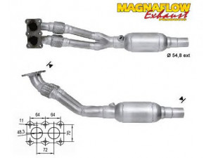 MAGNAFLOW 87044 katalizatoriaus keitiklis 
 Išmetimo sistema -> Katalizatoriaus keitiklis
6K0131701PV, 6K1253091J