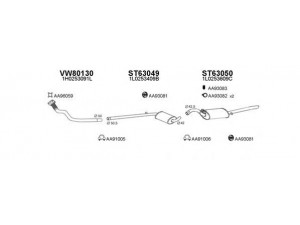 VENEPORTE 630142 išmetimo sistema 
 Išmetimo sistema -> Išmetimo sistema, visa