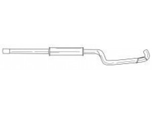 AKS DASIS SG71402 vidurinis duslintuvas
