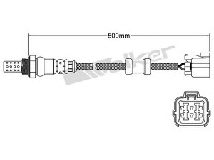 WALKER PRODUCTS 250-24754 lambda jutiklis 
 Variklis -> Variklio elektra
36532 RJJ J01