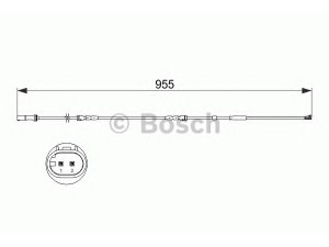 BOSCH 1 987 473 511 įspėjimo kontaktas, stabdžių trinkelių susidėvėjimas 
 Stabdžių sistema -> Susidėvėjimo indikatorius, stabdžių trinkelės
34 35 6 790 303