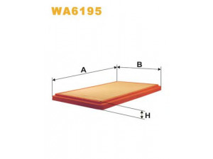 WIX FILTERS WA6195 oro filtras 
 Techninės priežiūros dalys -> Techninės priežiūros intervalai
13721256548