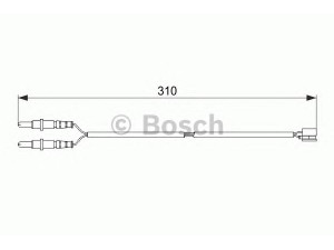 BOSCH 1 987 474 519 įspėjimo kontaktas, stabdžių trinkelių susidėvėjimas 
 Stabdžių sistema -> Susidėvėjimo indikatorius, stabdžių trinkelės
4433 03, 4433 03