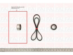 FAI AutoParts TBK188 paskirstymo diržo komplektas 
 Techninės priežiūros dalys -> Papildomas remontas
71736719, 71746353