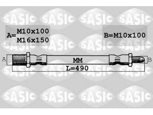 SASIC SBH6347 stabdžių žarnelė 
 Stabdžių sistema -> Stabdžių žarnelės
8796885