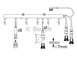 BOSCH 0 986 356 323 uždegimo laido komplektas 
 Kibirkšties / kaitinamasis uždegimas -> Uždegimo laidai/jungtys
12 12 1 710 664, 12 12 1 720 529