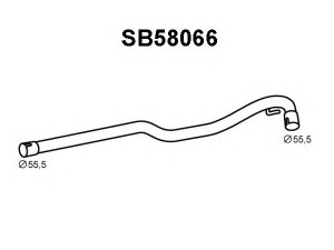 VENEPORTE SB58066 išleidimo kolektorius 
 Išmetimo sistema -> Išmetimo vamzdžiai
12765683, 12803032