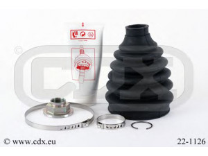 CDX 22-1126 gofruotoji membrana, kardaninis velenas 
 Ratų pavara -> Gofruotoji membrana