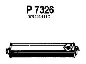 FENNO P7326 vidurinis duslintuvas 
 Išmetimo sistema -> Duslintuvas
073253411A, 073253411C