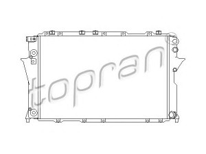 TOPRAN 105 743 radiatorius, variklio aušinimas 
 Aušinimo sistema -> Radiatorius/alyvos aušintuvas -> Radiatorius/dalys
4A0 121 251C, 4A0 121 251F