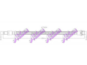 Brovex-Nelson H7084 stabdžių žarnelė 
 Stabdžių sistema -> Stabdžių žarnelės
1371521, 1438806, 6C112282EA, 6C112282EB