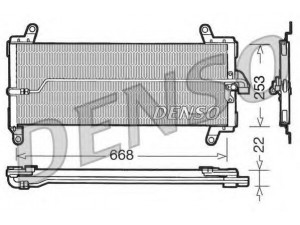 DENSO DCN09002 kondensatorius, oro kondicionierius 
 Oro kondicionavimas -> Kondensatorius
46735394