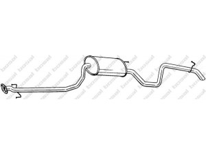 BOSAL 291-019 galinis duslintuvas 
 Išmetimo sistema -> Duslintuvas
287001H870