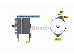 BOSCH 0 120 468 140 kintamosios srovės generatorius 
 Elektros įranga -> Kint. sr. generatorius/dalys -> Kintamosios srovės generatorius
1516474R, 50 10 306 007, 50 10 306 801