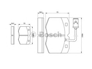 BOSCH 0 986 424 240 stabdžių trinkelių rinkinys, diskinis stabdys 
 Techninės priežiūros dalys -> Papildomas remontas
1906038, 1906158