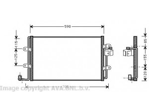 AVA QUALITY COOLING VW5176 kondensatorius, oro kondicionierius 
 Oro kondicionavimas -> Kondensatorius
1C0820413A, 1C0820413E, 1C0820413G