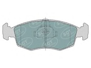SCT Germany SP 315 stabdžių trinkelių rinkinys, diskinis stabdys 
 Techninės priežiūros dalys -> Papildomas remontas
9948870, 9949125