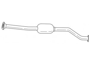 SIGAM 11310 katalizatoriaus keitiklis 
 Išmetimo sistema -> Katalizatoriaus keitiklis
1705PK, 1346062080, 1346063080