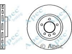 APEC braking DSK2883 stabdžių diskas 
 Stabdžių sistema -> Diskinis stabdys -> Stabdžių diskas
7P6615302
