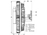 BERU LK101 sankaba, radiatoriaus ventiliatorius 
 Aušinimo sistema -> Radiatoriaus ventiliatorius
134 9551