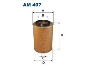 FILTRON AM407 oro filtras 
 Techninės priežiūros dalys -> Techninės priežiūros intervalai
0030943904, PC846, CH11789