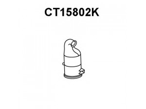 VENEPORTE CT15802K katalizatoriaus keitiklis 
 Išmetimo sistema -> Katalizatoriaus keitiklis
1610280580, 1610280680, 1731YK