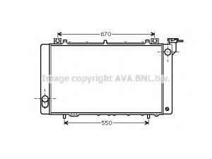AVA QUALITY COOLING DN2316 radiatorius, variklio aušinimas 
 Aušinimo sistema -> Radiatorius/alyvos aušintuvas -> Radiatorius/dalys
21410G9900, 21410G99Q2