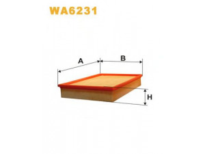 WIX FILTERS WA6231 oro filtras 
 Techninės priežiūros dalys -> Techninės priežiūros intervalai
IIM315, ILM315, 5016994, 1257546