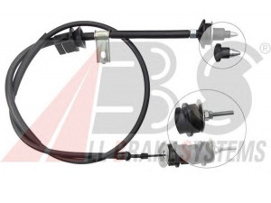 A.B.S. K28027 sankabos trosas 
 Dviratė transporto priemonės -> Kabeliai ir tachometro velenaai -> Sankabos trosas
96137579